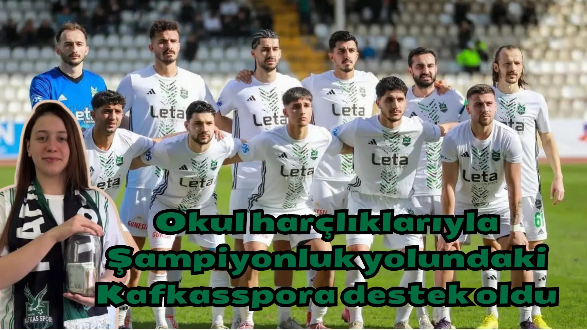 Kafkasspor’da yaşanmakta olan şampiyonluk heyecanı artarak devam ediyor.”Şampiyonluk yarışında sende