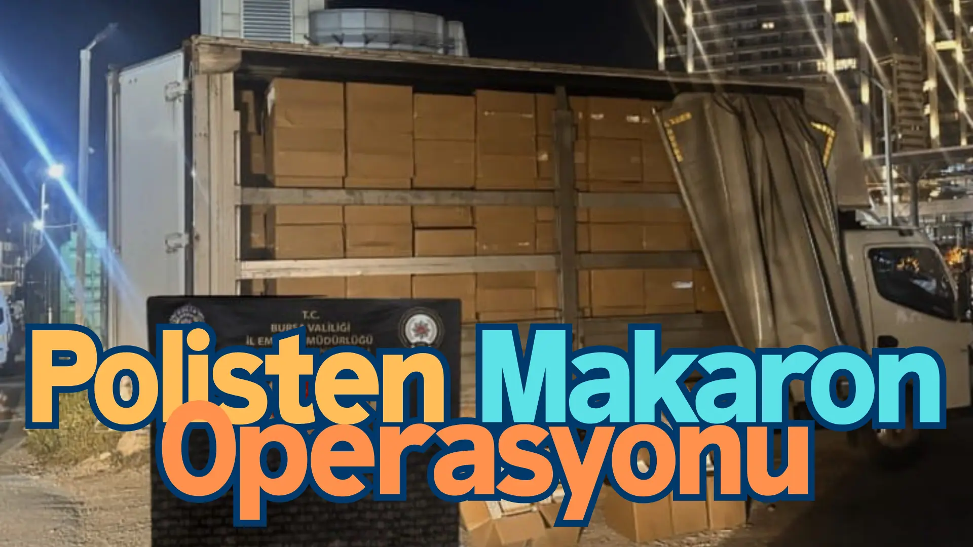 Bursa Emniyet Müdürlüğü ekipleri tarafından tütün ve tütün mamulleri kaçakçılığına