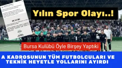 Bursa Süper Amatör Kulüplerinden bir ri olan Eriklispor Az kadrosunda
