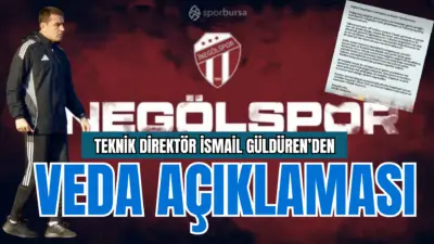İnegölspor’da Erbaaspor maçı sonrasında yaşanan teknik direktör ayrılığının ardından ,Görevden