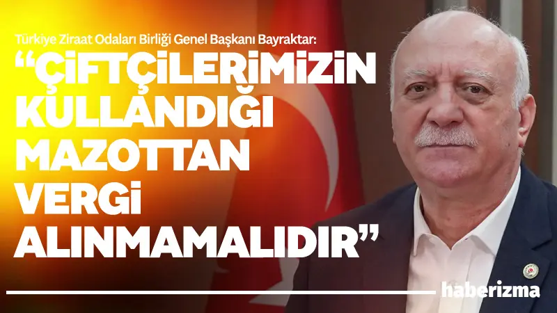 Türkiye Ziraat Odaları Birliği Genel Başkanı Şemsi Bayraktar, İran ile