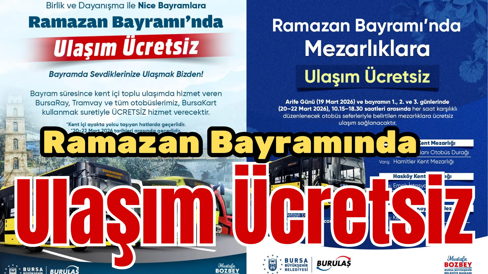 Ramazan ayının manevi iklimini düzenlediği programlarla tüm kentte hissettiren Bursa