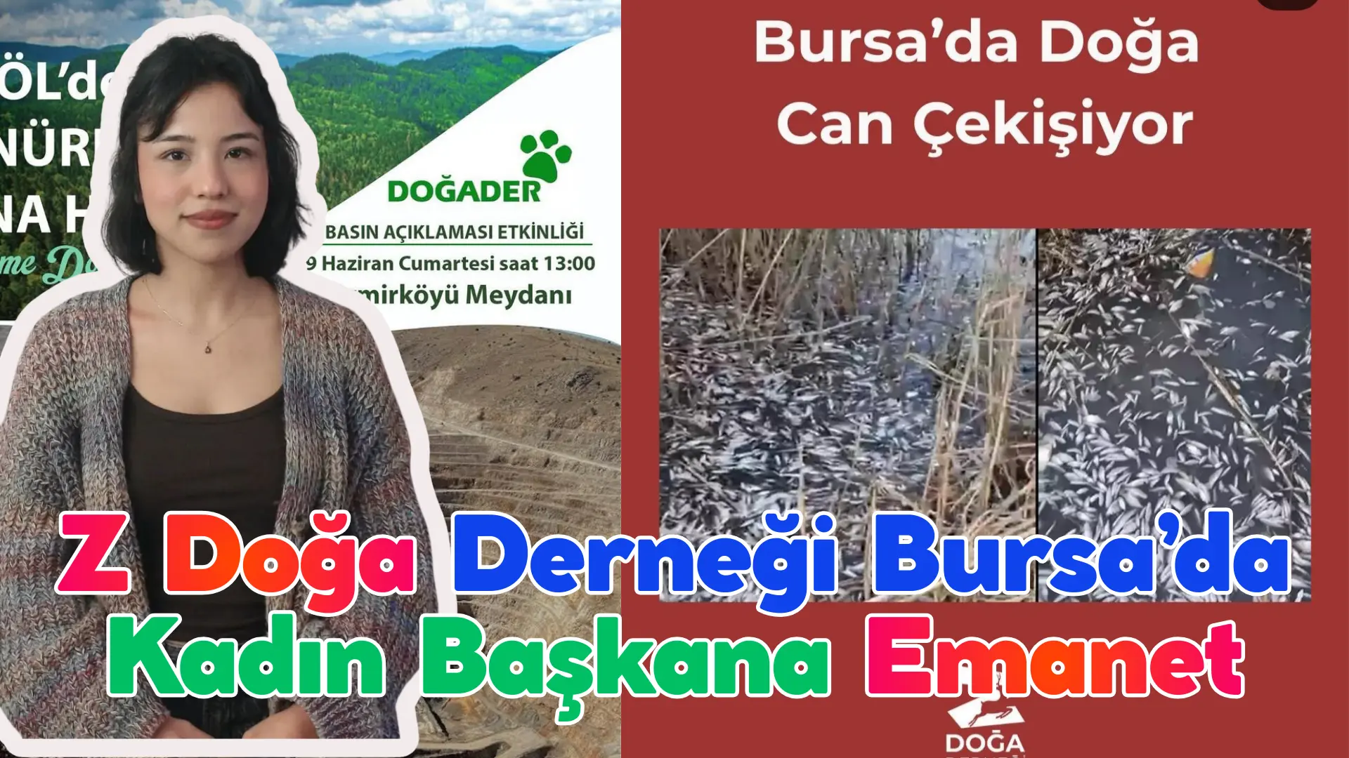 Çevreci gençlerin oluşturduğu Z Doğa Derneği’nin yeni başkanı Bursa Temsilcisi