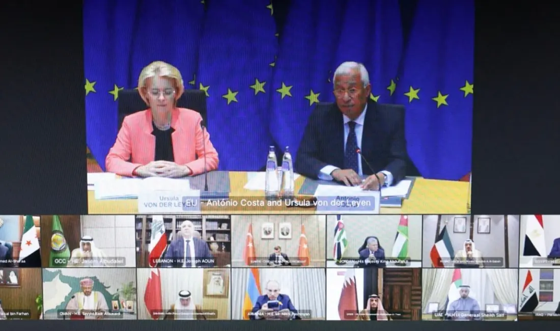 Avrupa Birliği (AB) Komisyonu Başkanı Ursula von der Leyen ve