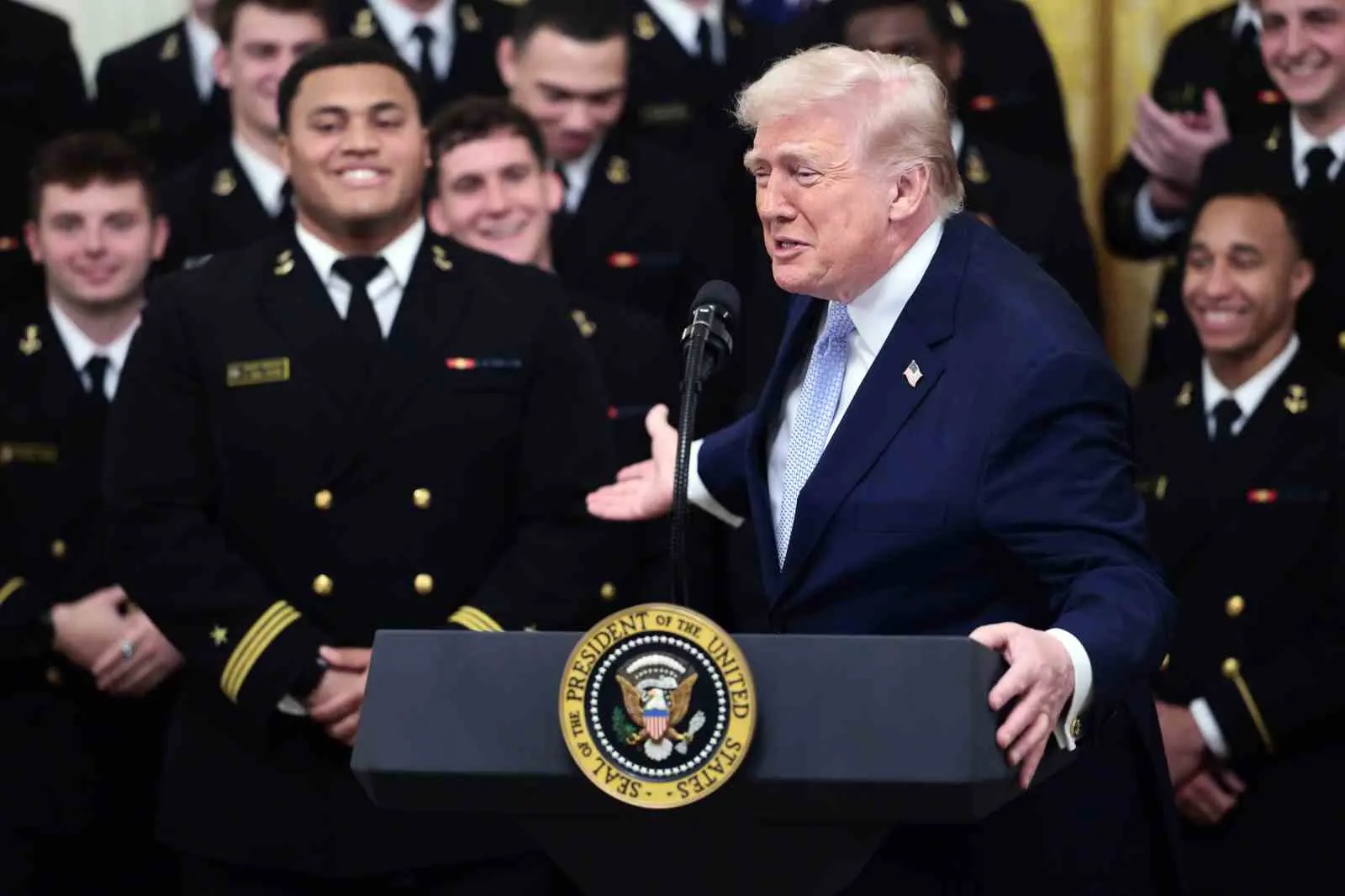 ABD Başkanı Donald Trump, “İran’da son derece iyi gidiyoruz. İki