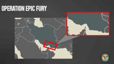 ABD ordusundan yapılan açıklamada, Hürmüz Boğazı yakınlarındaki kıyı şeridinde yer