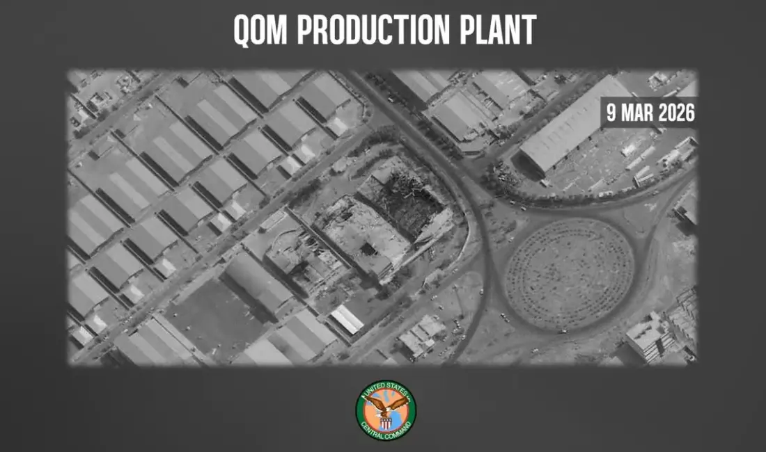 ABD Merkez Kuvvetler Komutanlığı (CENTCOM), İran’ın Kum kentinde İHA ve