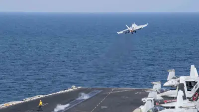 ABD Merkez Komutanlığı (CENTCOM), İran’a yapılan saldırıların yeni görüntülerini yayınlayarak,