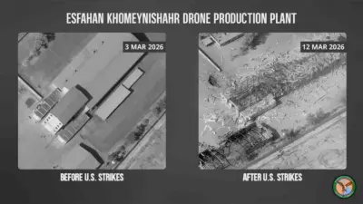 ABD ordusu, İran’ın İsfahan eyaletinde bulunan Humeynişehr insansız hava aracı