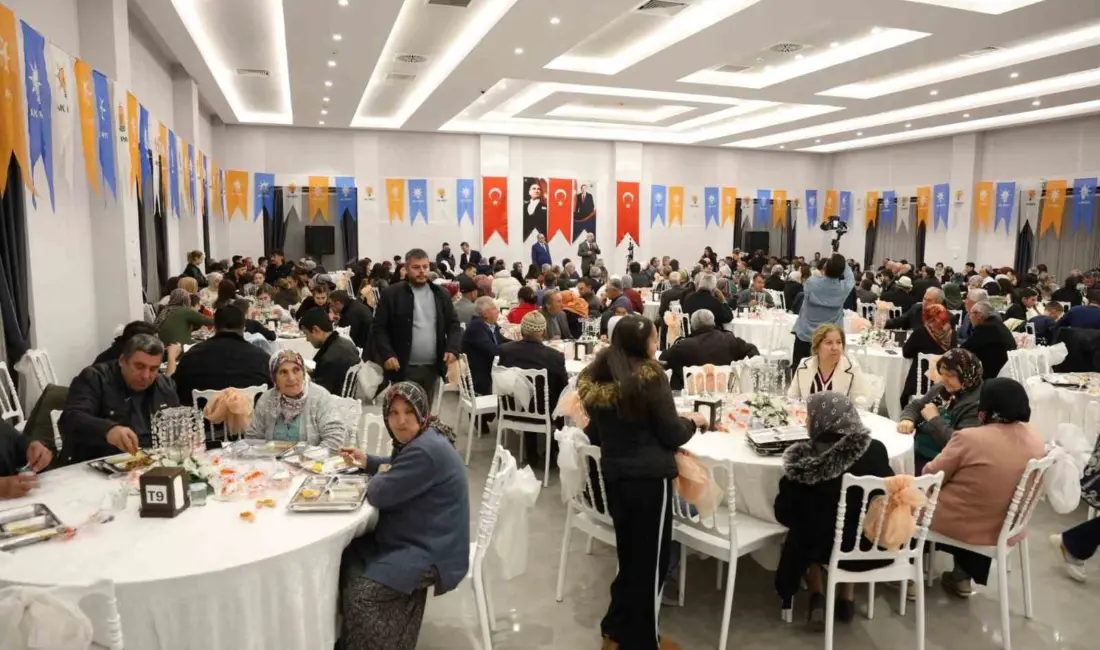 Denizli’nin Çameli ilçesinde düzenlenen geleneksel iftar programı, AK Parti’nin kuruluşundan