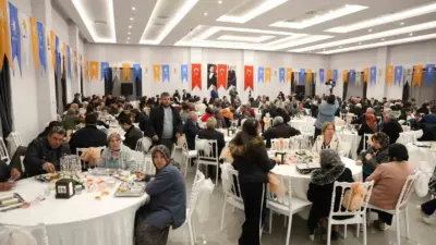 Denizli’nin Çameli ilçesinde düzenlenen geleneksel iftar programı, AK Parti’nin kuruluşundan