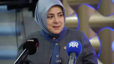 AK Parti Genel Merkez Kadın Kolları Başkanı Tuğba Işık Ercan,