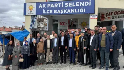 Manisa’nın Selendi ilçesinde AK Parti İlçe Başkanlığı tarafından düzenlenen bayramlaşma