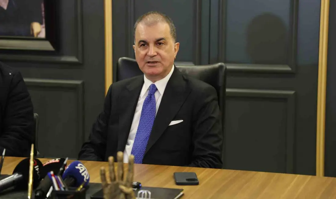 AK Parti Sözcüsü Ömer Çelik, “Herkesin arzu ettiği şey barış