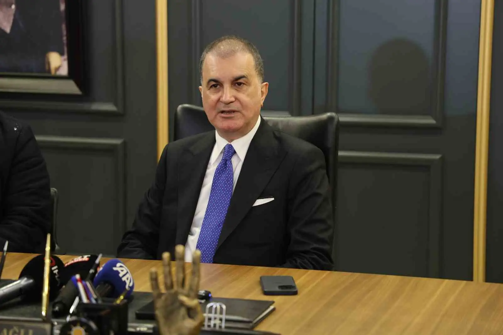 AK Parti Sözcüsü Ömer Çelik, “Herkesin arzu ettiği şey barış