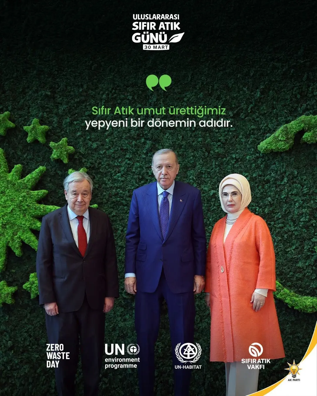 AK Parti Sözcüsü Ömer Çelik, “Emine Erdoğan Hanımefendi’nin öncülüğünde Sıfır