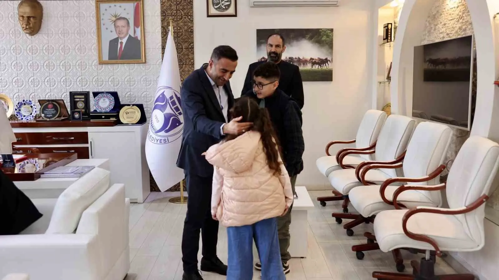 Malatya’nın Akçadağ ilçesinde Belediye Başkanı Hasan Ulutaş, düzenlenen programda vatandaşlarla