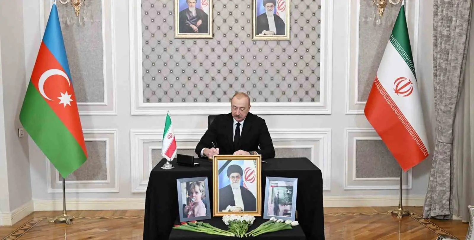 Azerbaycan Cumhurbaşkanı İlham Aliyev, İran’ın Bakü Büyükelçiliği’ni ziyaret ederek, hayatını