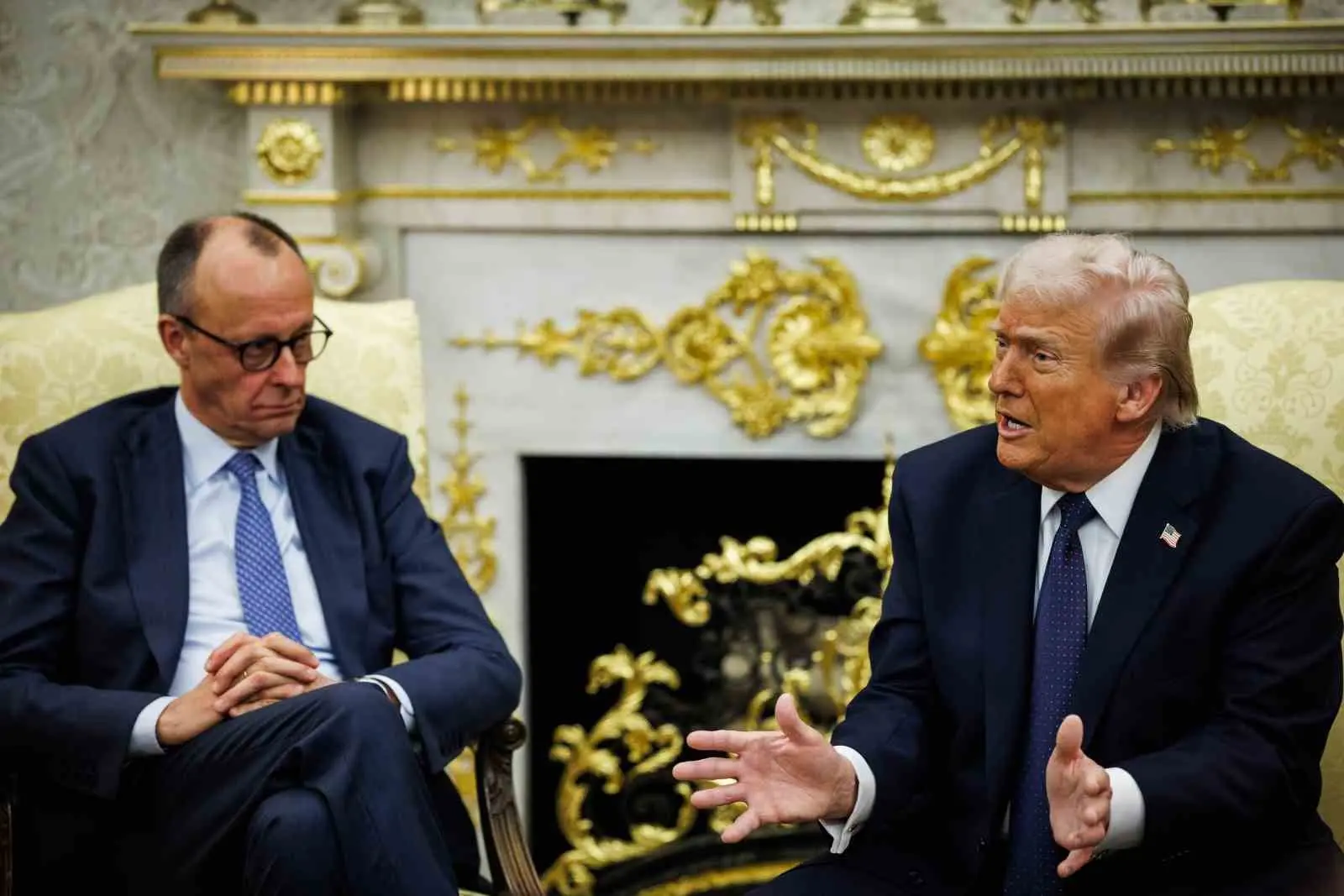 ABD Başkanı Donald Trump ile Beyaz Saray’da bir araya gelen