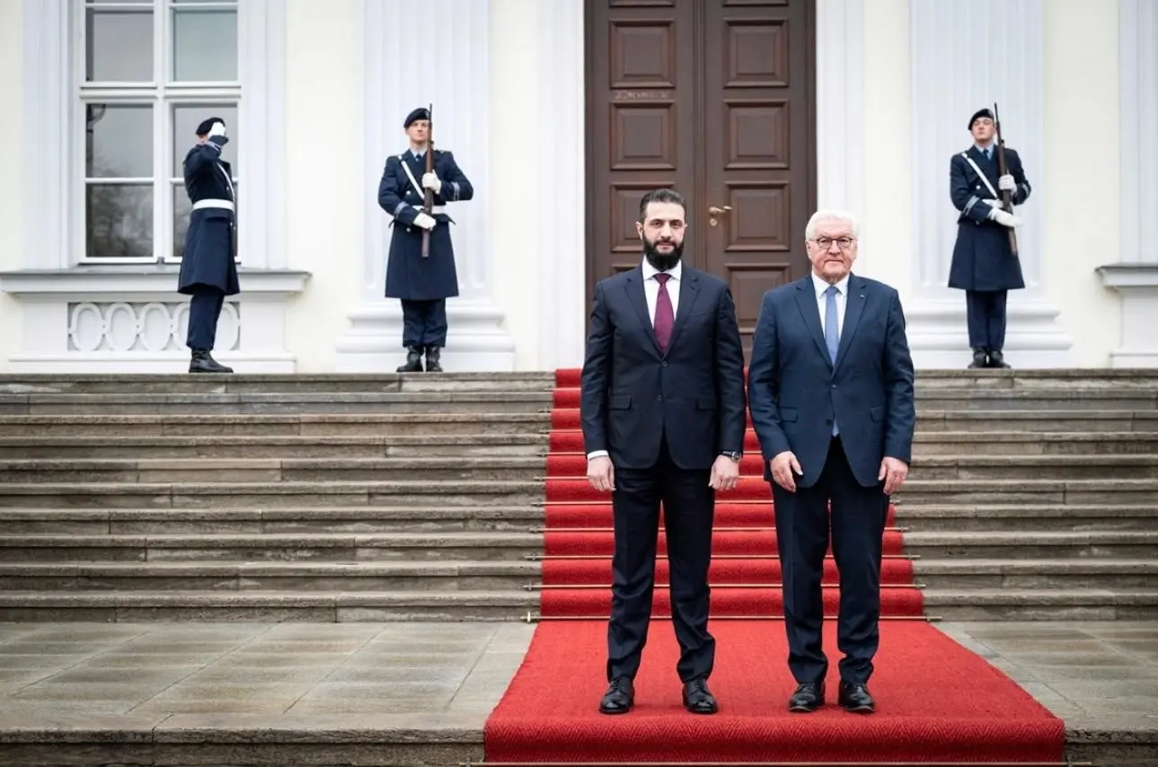 Almanya Cumhurbaşkanı Frank-Walter Steinmeier, ülkeye ilk resmi ziyaretini gerçekleştiren Suriye