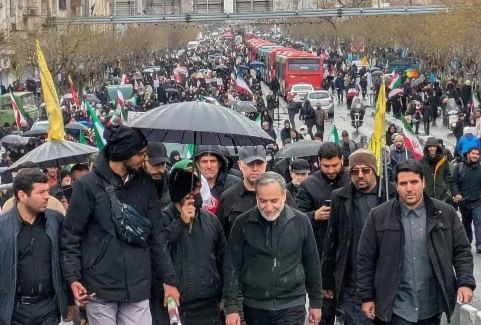 İran Dışişleri Bakanı Abbas Arakçi, Tahran’da Kudüs Günü yürüyüşüne katılmasının