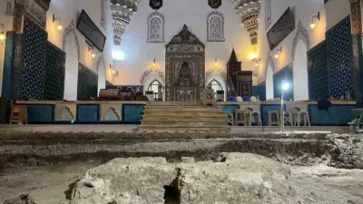 Bursa’da Muradiye (2. Murad) Camii’nde yürütülen restorasyon çalışmaları sonrasında caminin
