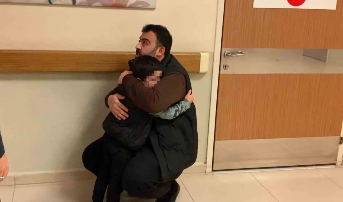 Bursa’nın İnegöl ilçesinde ailesiyle birlikte hastaneye giden 5 yaşındaki çocuk