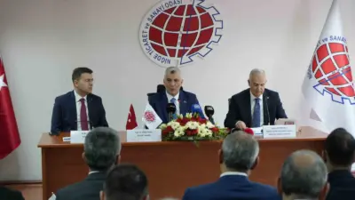 Niğde programı çerçevesinde Niğde Ticaret ve Sanayi Odası’nda iş adamları