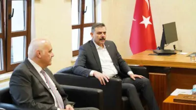 İçişleri Bakanı Mustafa Çiftçi, Kızılcahamam İlçe Emniyet Müdürlüğü’nü ziyaret ederek