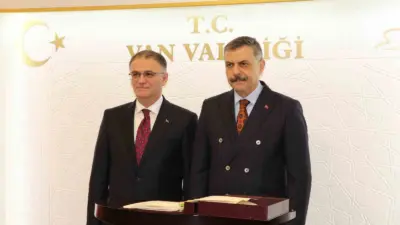 İçişleri Bakanı Mustafa Çiftçi, çeşitli ziyaretlerde bulunmak üzere Van’a geldi.