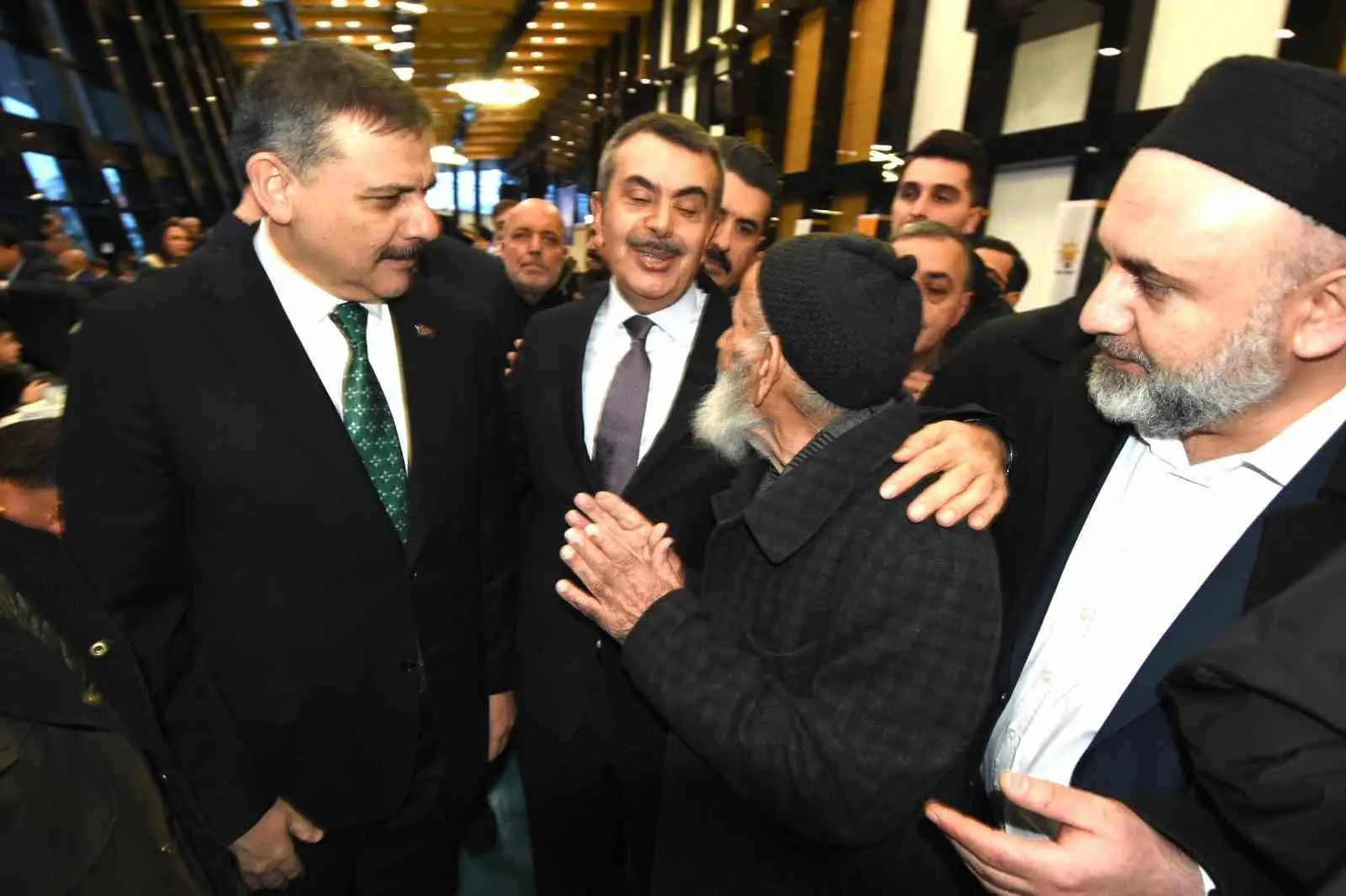 Milli Eğitim Bakanı Yusuf Tekin ve İçişleri Bakanı Mustafa Çiftçi,