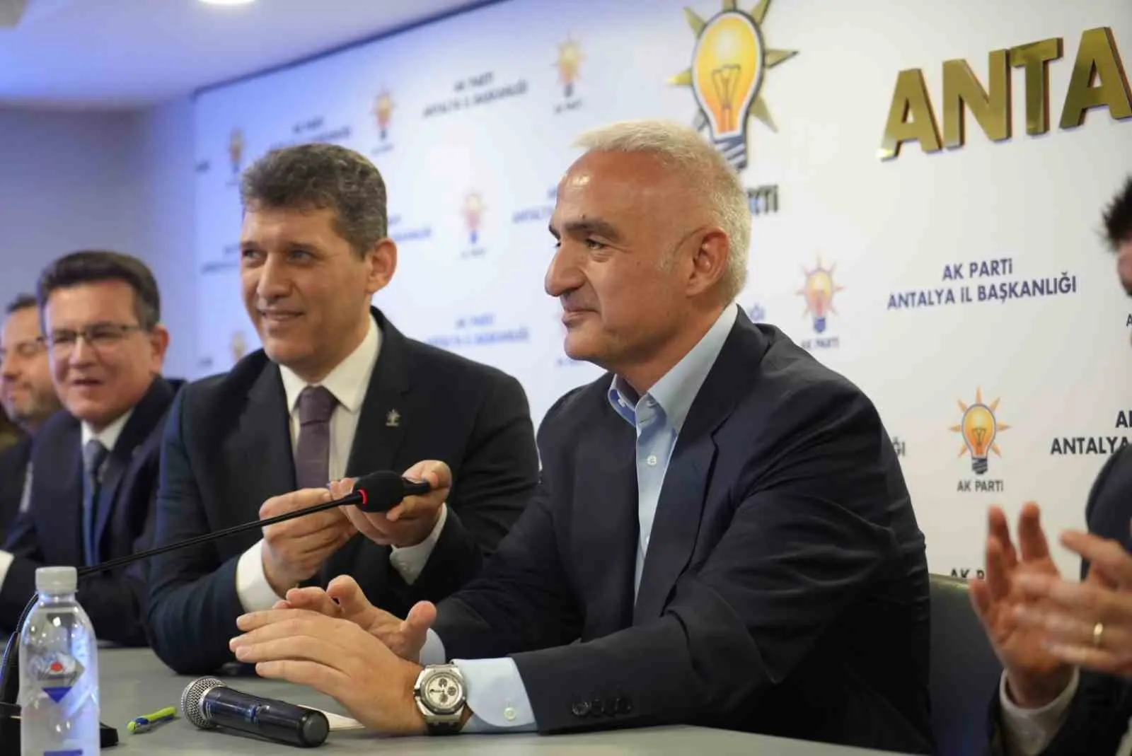Kültür ve Turizm Bakanı Mehmet Nuri Ersoy, AK Parti Antalya