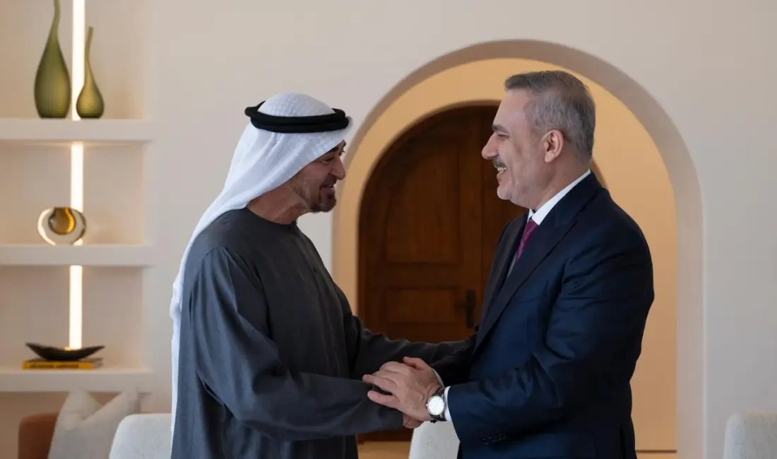 Dışişleri Bakanı Hakan Fidan, resmi ziyaret kapsamında geldiği Birleşik Arap