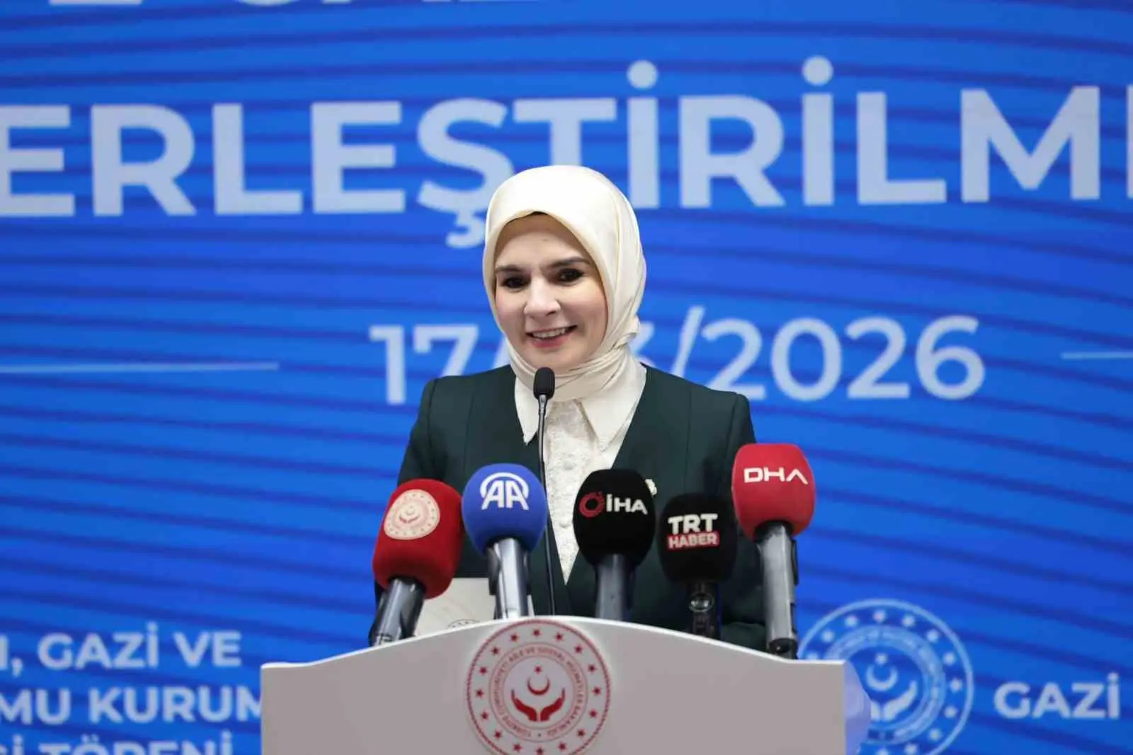 Aile ve Sosyal Hizmetler Bakanı Mahinur Özdemir Göktaş, şehit yakınları,