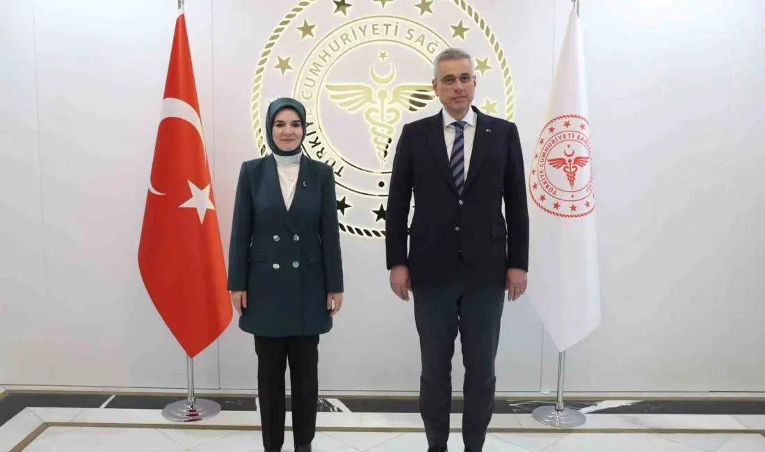 Aile ve Sosyal Hizmetler Bakanı Mahinur Özdemir Göktaş, Sağlık Bakanlığı