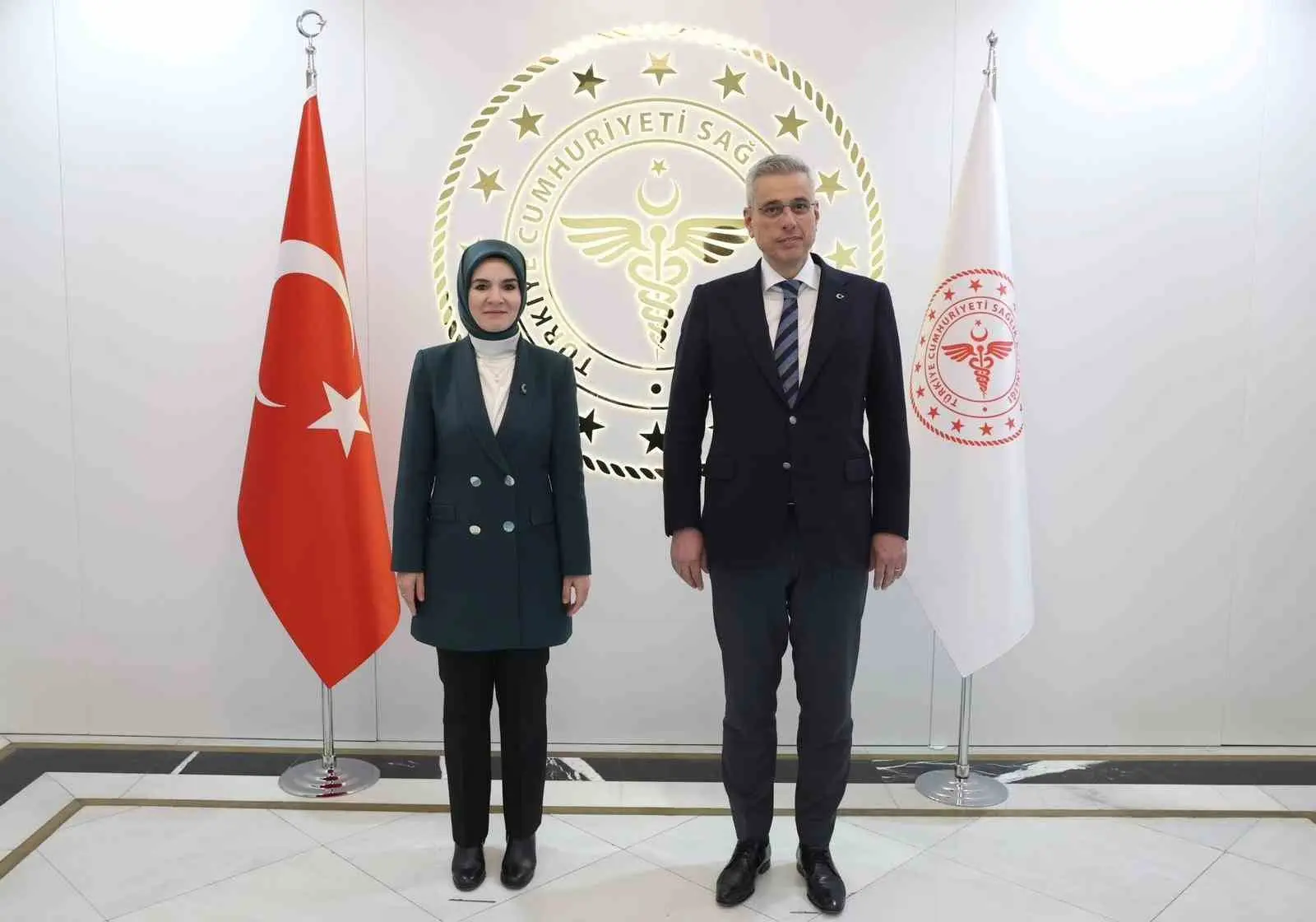 Aile ve Sosyal Hizmetler Bakanı Mahinur Özdemir Göktaş, Sağlık Bakanlığı