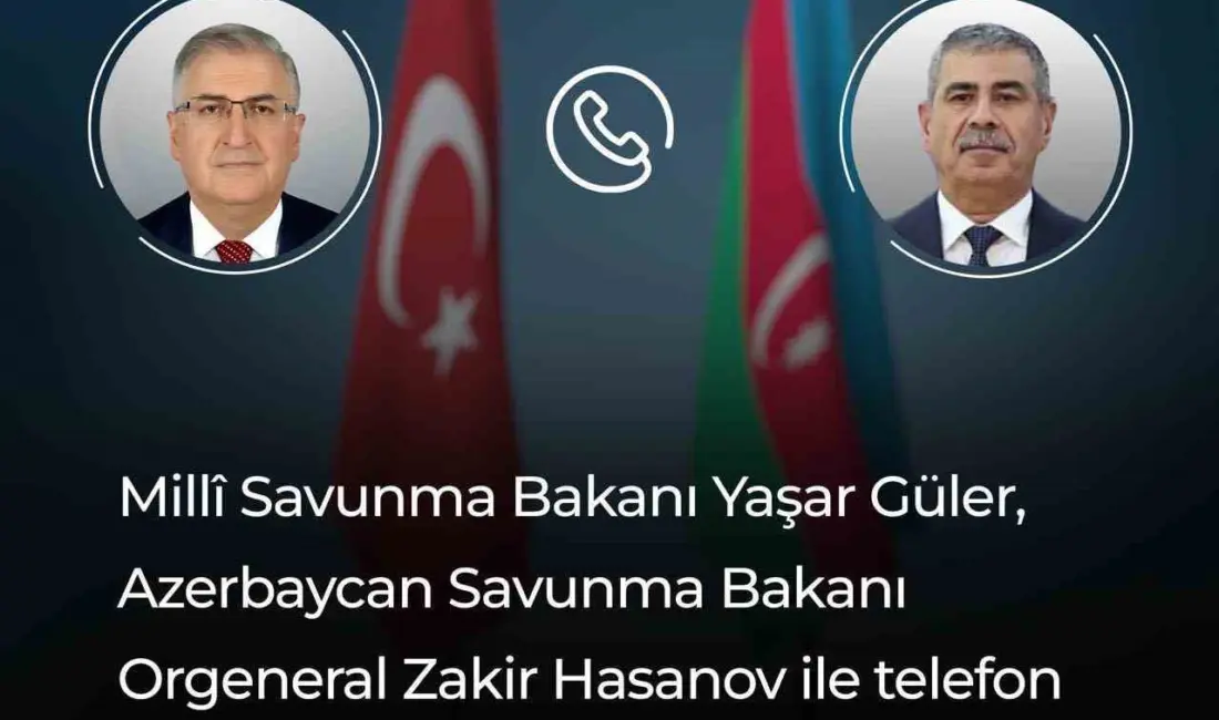 Milli Savunma Bakanı Yaşar Güler, Azerbaycan Savunma Bakanı Orgeneral Zakir