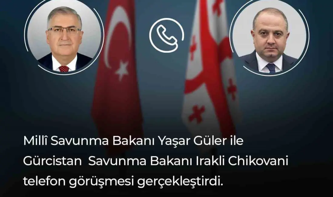 Milli Savunma Bakanı Yaşar Güler, Gürcistan Savunma Bakanı Irakli Chikovani
