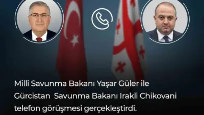 Milli Savunma Bakanı Yaşar Güler, Gürcistan Savunma Bakanı Irakli Chikovani