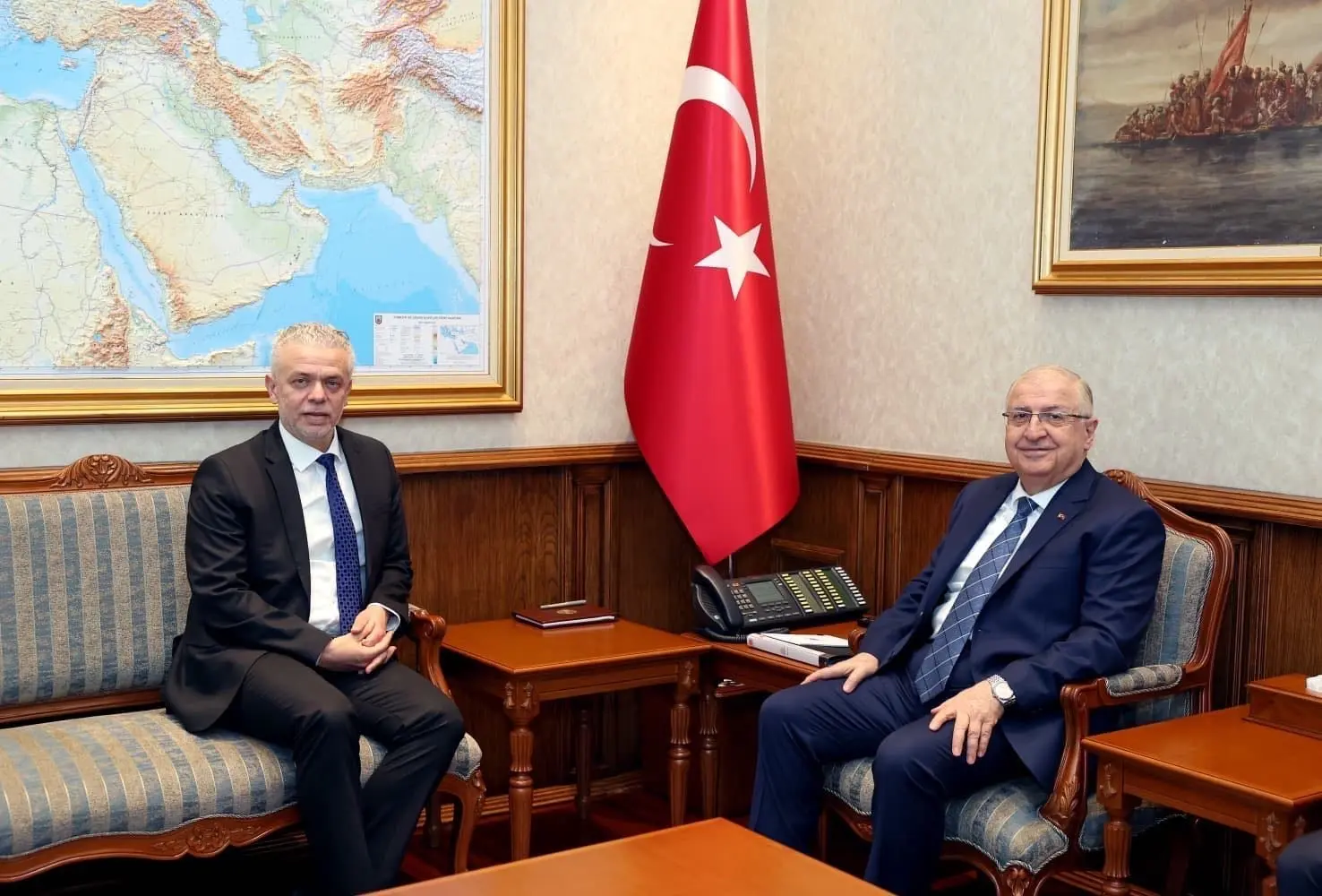 Milli Savunma Bakanı Yaşar Güler, Kuzey Kıbrıs Türk Cumhuriyeti’nin (KKTC)