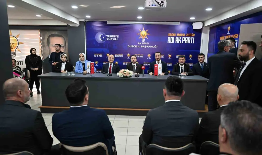 DÜZCE (İHA) – Adalet Bakanı Akın Gürlek, “Etrafımız ateş çemberi.