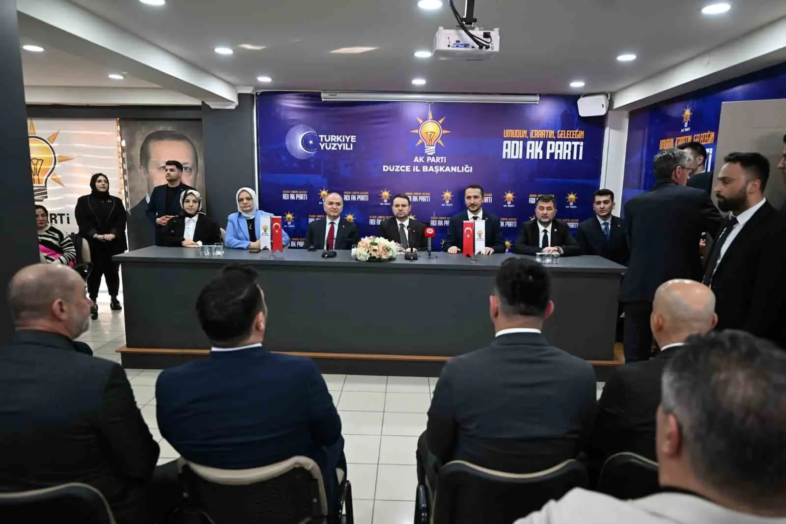 DÜZCE (İHA) – Adalet Bakanı Akın Gürlek, “Etrafımız ateş çemberi.