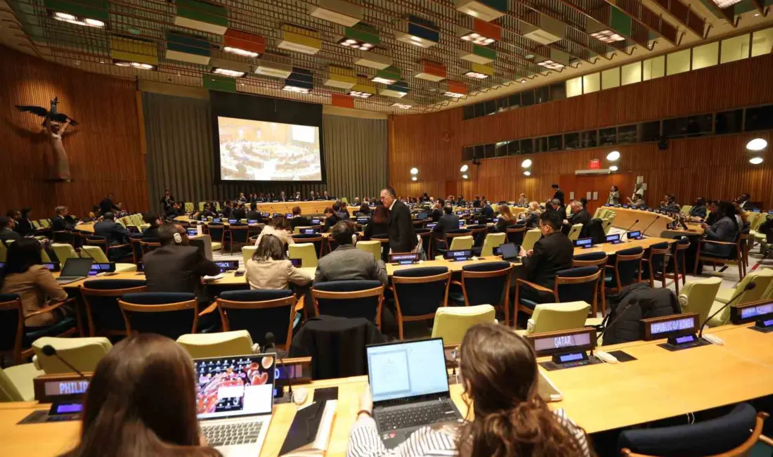 Çevre, Şehircilik ve İklim Değişikliği Bakanı Murat Kurum, Birleşmiş Milletler