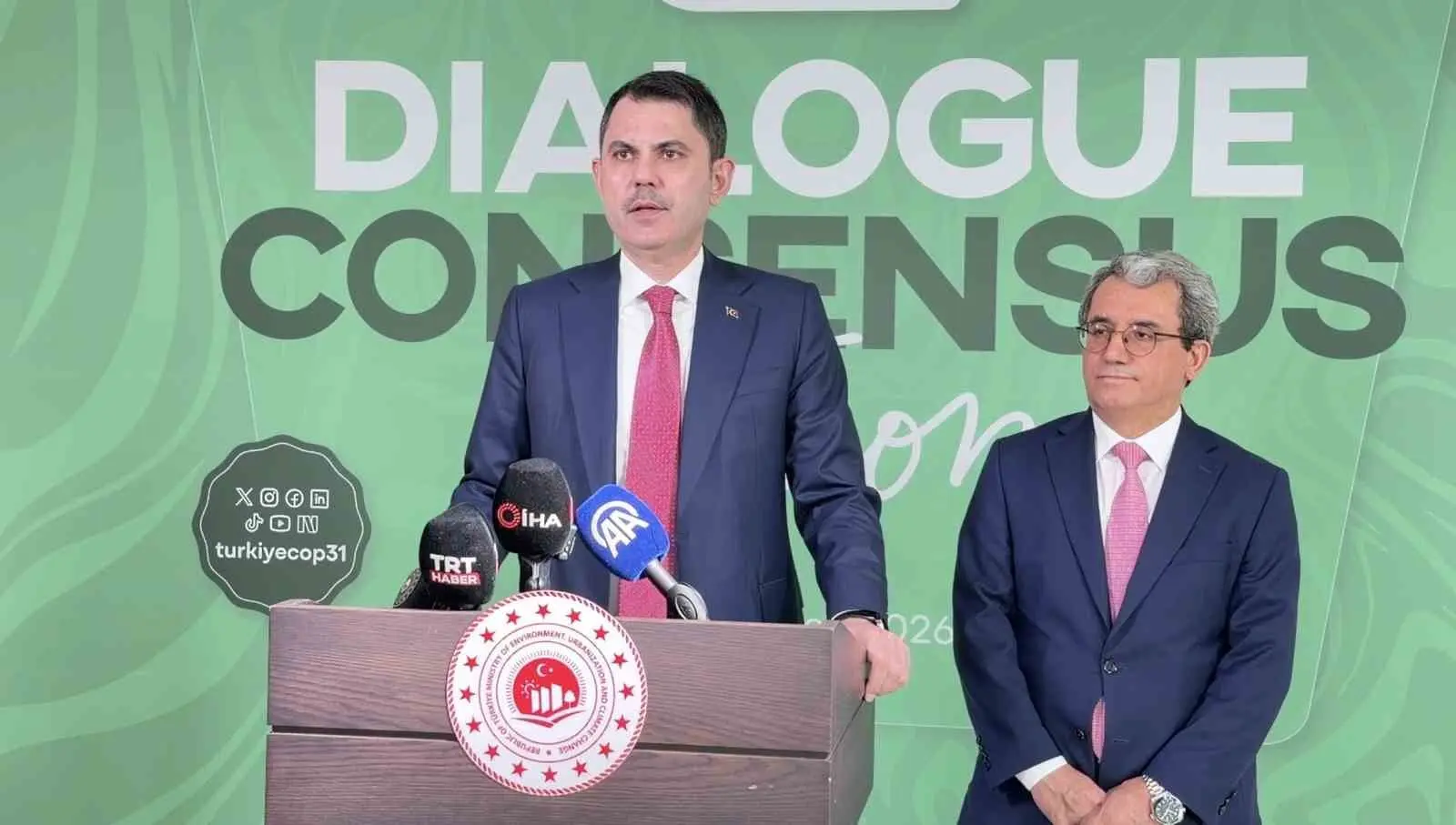 Çevre, Şehircilik ve İklim Değişikliği Bakanı ve COP31 Başkanı Murat