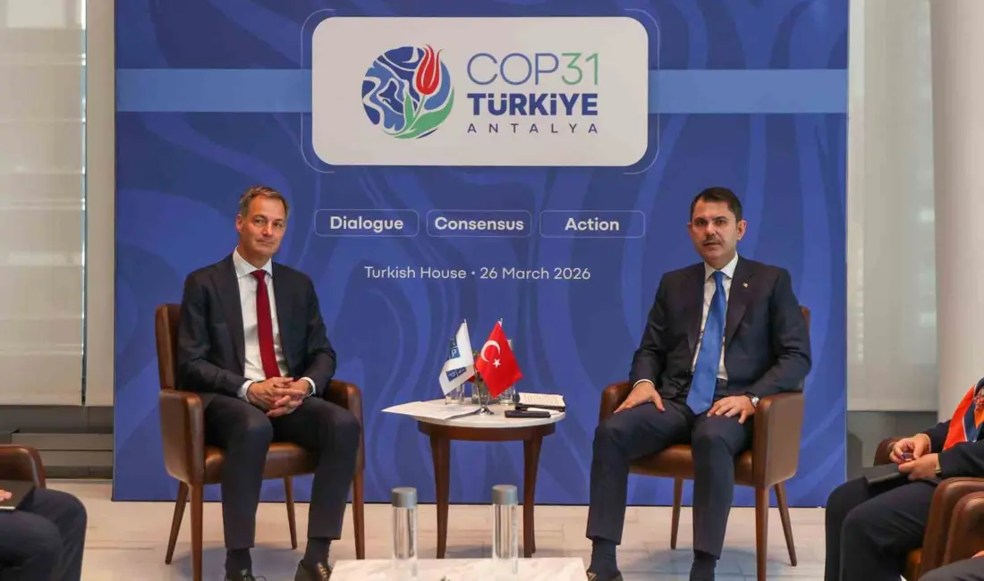 COP31 Başkanı ve Çevre, Şehircilik ve İklim Değişikliği Bakanı Murat