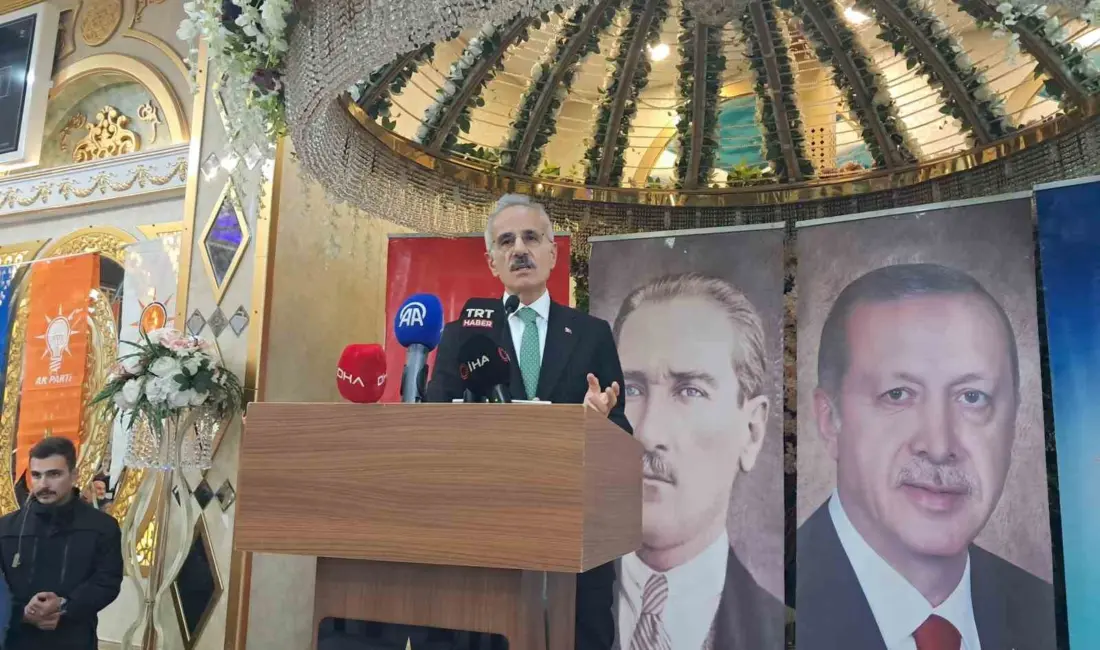 Ulaştırma ve Altyapı Bakanı Abdülkadir Uraloğlu, “Türkiye’nin ulaşım ve iletişim