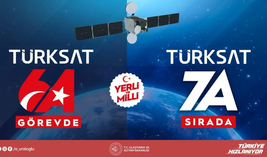 Ulaştırma ve Altyapı Bakanı Abdulkadir Uraloğlu, “TÜRKSAT 6A ile beraber