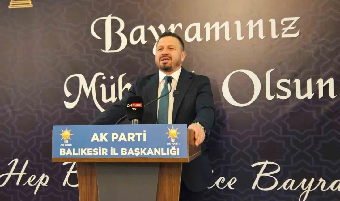 AK Parti Balıkesir İl Başkanlığı tarafından düzenlenen geleneksel bayramlaşma programı,