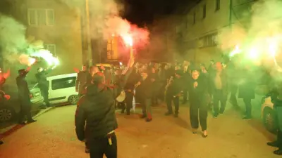 Bursa Büyükşehir Belediye Başkanı Mustafa Bozbey, eşi Seden Bozbey ile