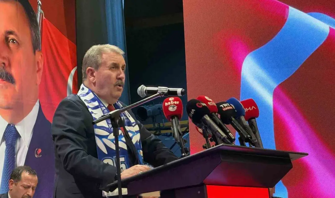 Büyük Birlik Partisi (BBP) Genel Başkanı Mustafa Destici, Türkiye’nin hiçbir